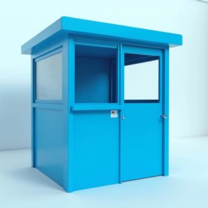 ПБК-06 СП - модульный пост охраны, отделанный с применением сэндвич-панелей 