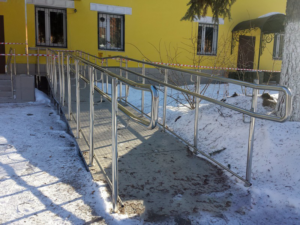 Фото Пандус металлический