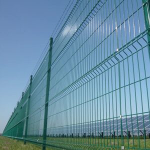 Фото Сетчатое ограждение с полимерным покрытием