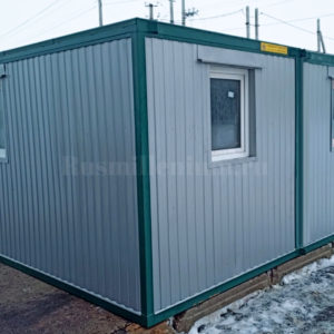 Штаб строительства МЗ-16 с МДФ панелями 