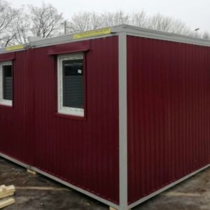 Модульный штаб МЗ-14 из трех блок контейнеров