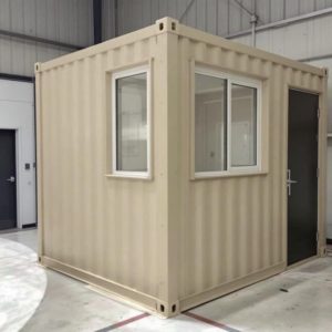 ПБК-19 СП - модульная проходная из блок-контейнера с отделкой из сэндвич-панелей 